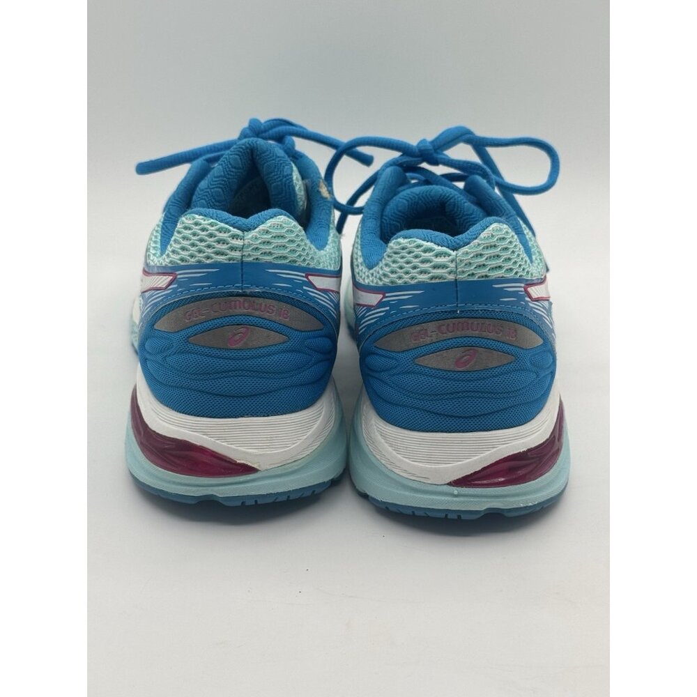 Asics Gel-Cumulus 18 Women Size 8.5  Teal Blue Running Shoes Athletic Sneakers - Picture 3 of 13
